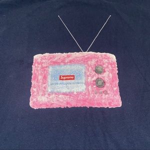 Supreme Fuzzy Tv Shirt